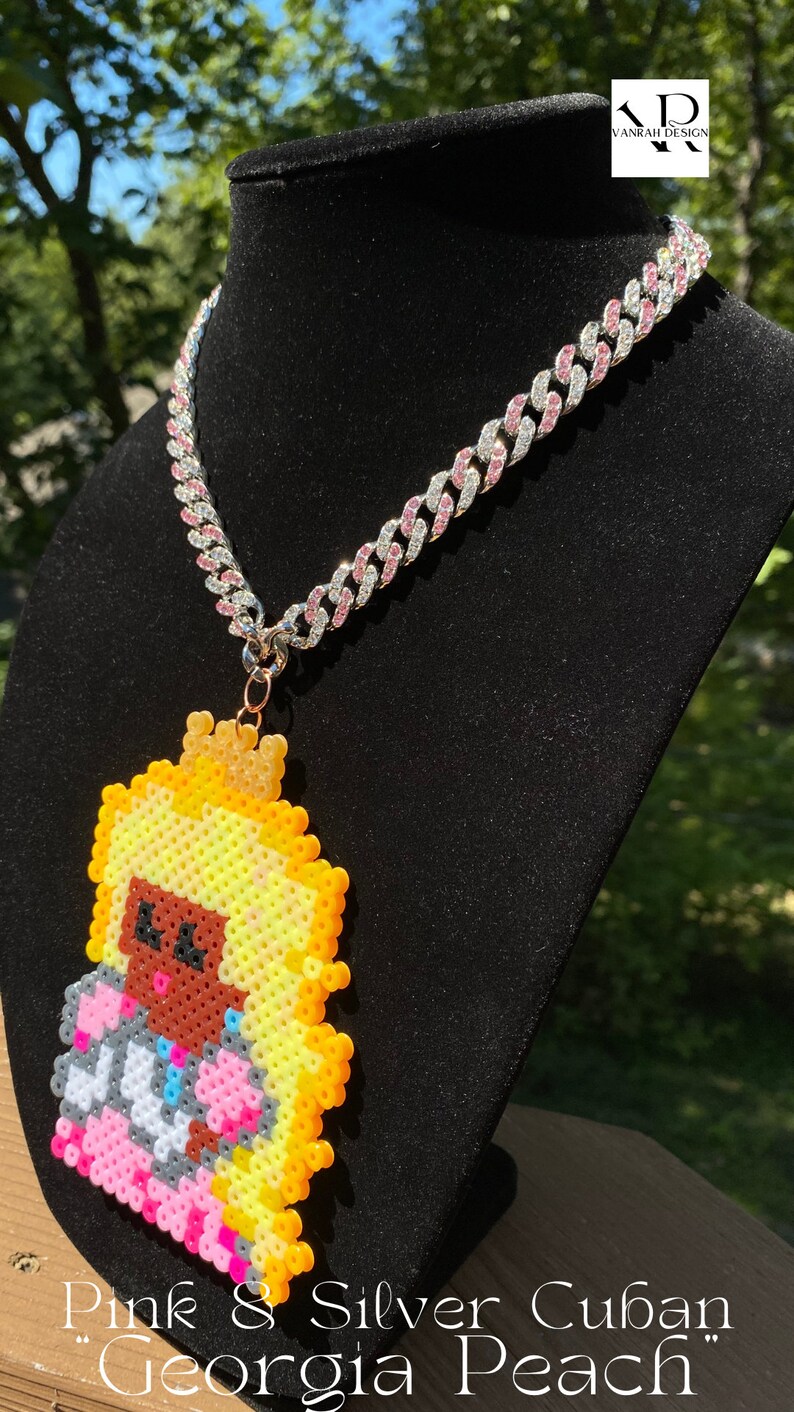 Custom Chains - Paper Princess Perler Bead Sprite - Etsy