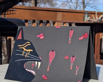 Bast Balloons - Greeting Card