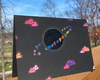 Saturn’s Rings - Greeting Card