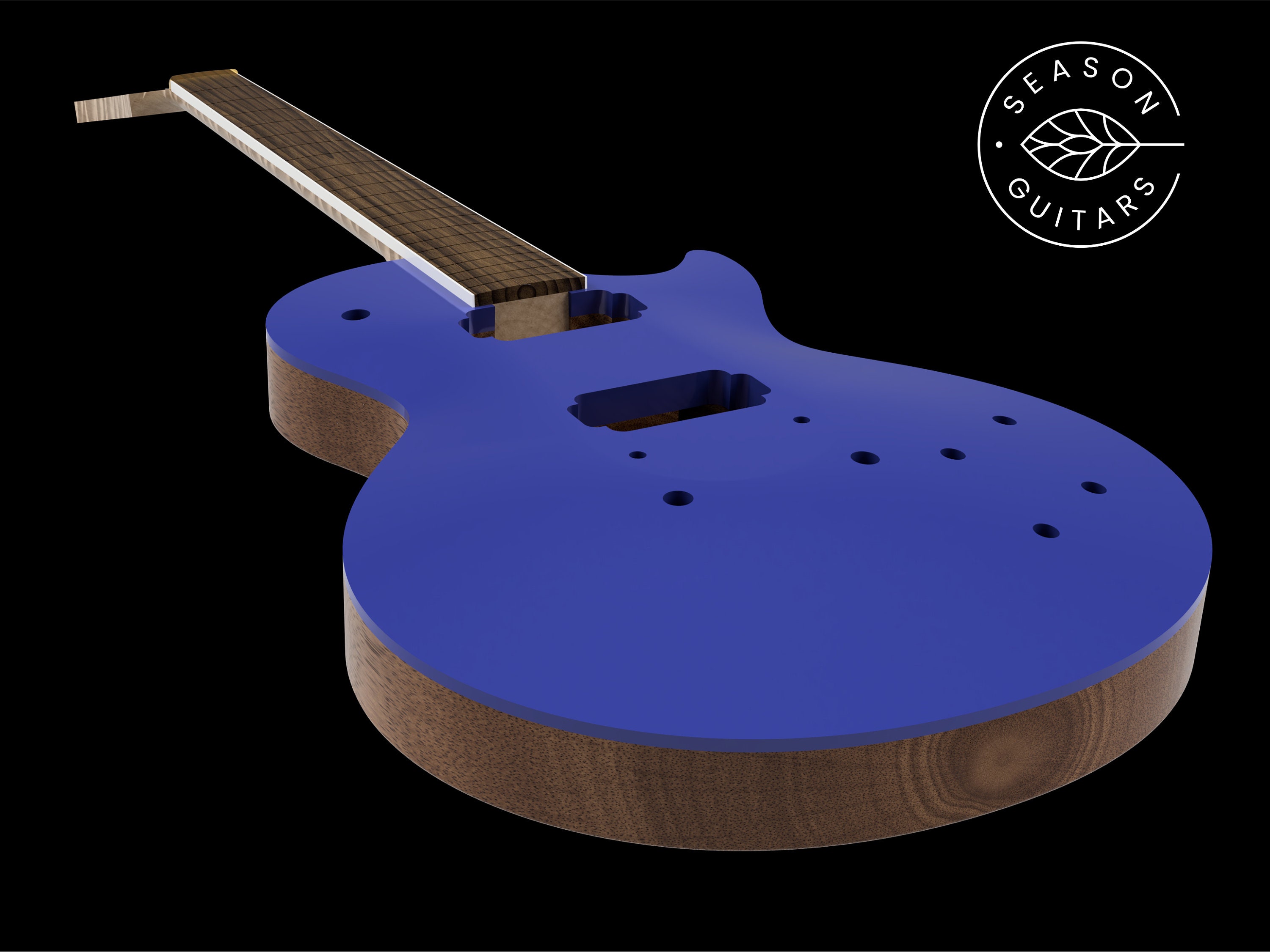 Gibson Les Paul Electric Guitar, Parametric CAD Model, Complete - Etsy