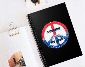 Spiral notebooks | Soft cover journal | Inspirational message | Retro Vibe note book | Memory Journal | Gift for Her | Gift for Mom