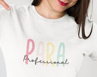 Paraprofessional Back to School Shirt, Teacher Teams Shirt, Teacher Aide Shirt, Para T Shirt, Teacher Assistant Shirt, First Day of School
