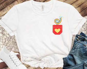 Pride Shirt, LGBTQ Shirt, Pride Month Shirt, Gay Pride T Shirt, Pocket Pride Shirt, Equality Shirt, LGBTQ Gift, Lesbian T shirt, Gay Gift