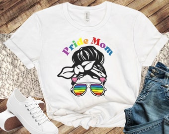 Pride Shirt, LGBTQ Shirt, Pride Month Shirt, Gay Pride T Shirt, Mom Pride Shirt, Equality Shirt, LGBTQ Gift, Lesbian T shirt, Gay Gift