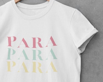 Paraprofessional Back to School Shirt, Teacher Teams Shirt, Teacher Aide Shirt, Para T Shirt, Teacher Assistant Shirt, First Day of School