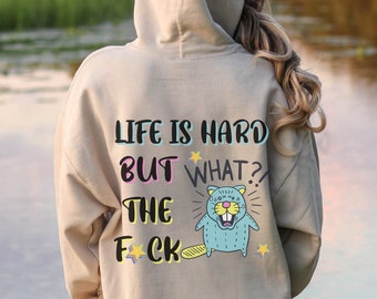 What the f*ck Hoodie | Aesthetic Sweatshirt Cool Sweater Oversized Hoodie Womens Clothing VSCO Tumblr Hoodie