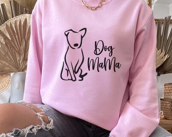 Dog Mama Sweatshirt , Dog Mom Sweatshirt , Dog Mom Gift, Dog Mom Sweatshirt , Dog Mom shirt, Dog Mom Tee, Trendy Sweatshirt