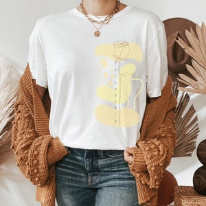 Wild Flowers Shirt, Wildflower Tshirt, Floral Shirt, Botanical Shirt, Flower Shirt, Nature Lover Shirt, Ladies Shirts, Flower Tee