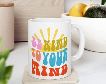 Self Love Mug, Motivational Gift For Women, Inspirational Self-Care Mug For Mental Health