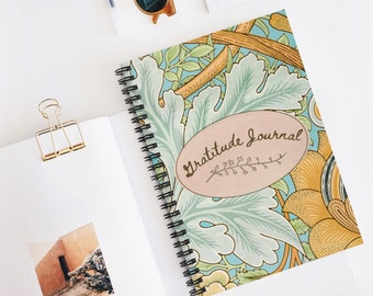 Gratitude  Soft Cover Journal| Spiral notebooks Inspirational message |  Memories note book | Memory Journal | Gift for Her | Gift for Mom