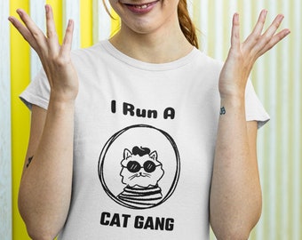 Funny Momma Tshirt, Pet Mom Tshirt, White Tshirt for Mom, Gift for Mom, Cat Mom, Cat Lover Gift, Funny Tshirt for Women, Womens Tshirt