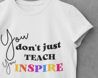 First Day of School Teacher Shirt, Teacher Gifts, Teacher Tee, Teacher Team Shirts, New Teacher Gift, Teacher T Shirt,  Teacher Shirts