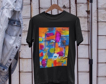 Street Graffiti Street Art T-Shirt, Unisex T-Shirt, Mens, Womens, Short Sleeve Shirt, Graphic Tee, Street Wear