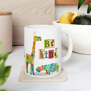 Giraffe Mug, Giraffe Coffee Mug, Giraffe Tea Mug, Giraffe Print Mug, Giraffe Lover Mug, Giraffe Gift,