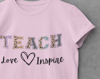 First Day of School Teacher Shirt, Teacher Gifts, Teacher Tee, Teacher Team Shirts, New Teacher Gift, Teacher T Shirt,  Teacher Shirts