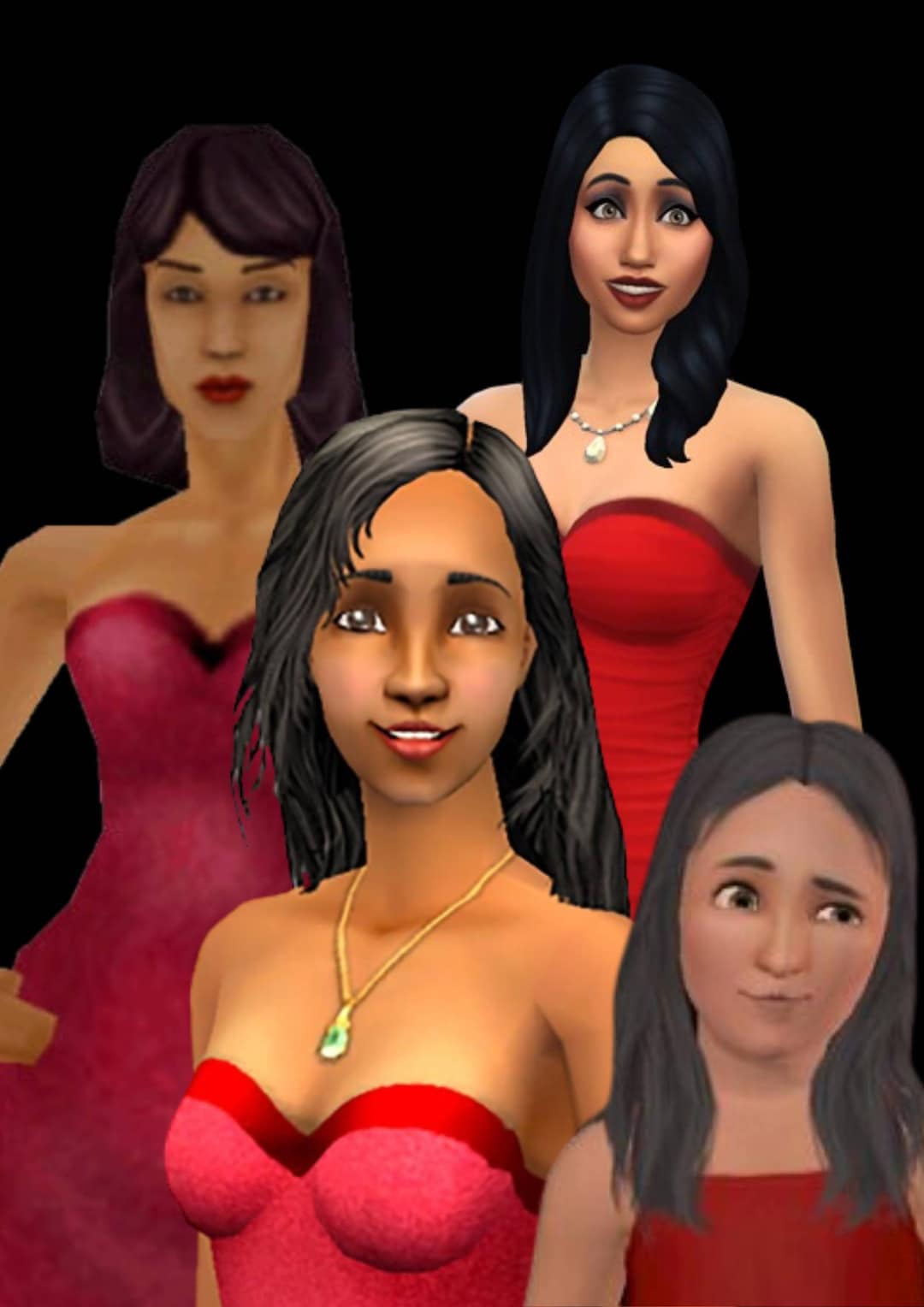 Bella Goth sims A4 Glossy Poster - Etsy