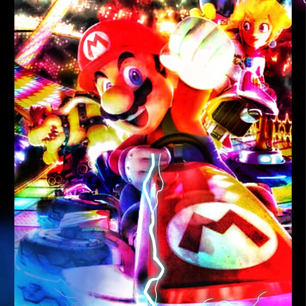 Mario Kart 8 Poster - Etsy