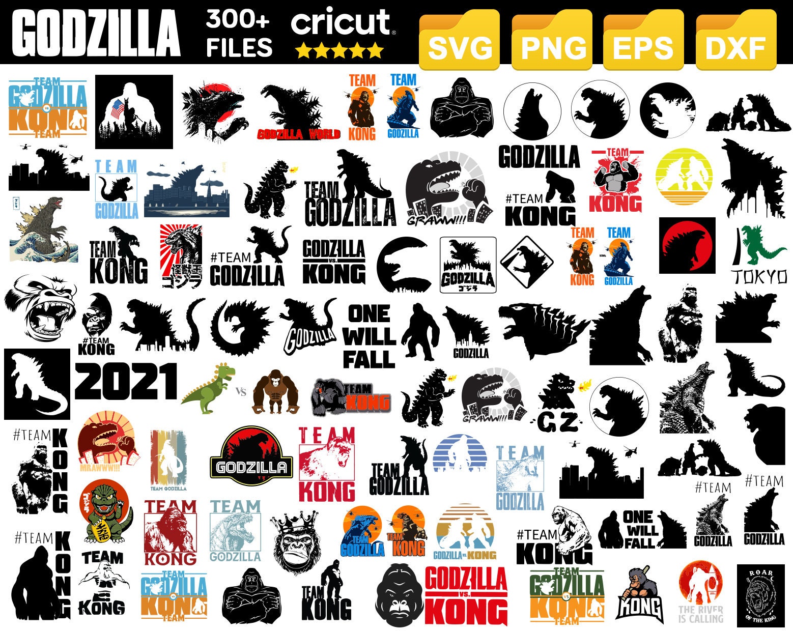 Godzilla Sticker PNG, Vector, PSD, and Clipart With Transparent