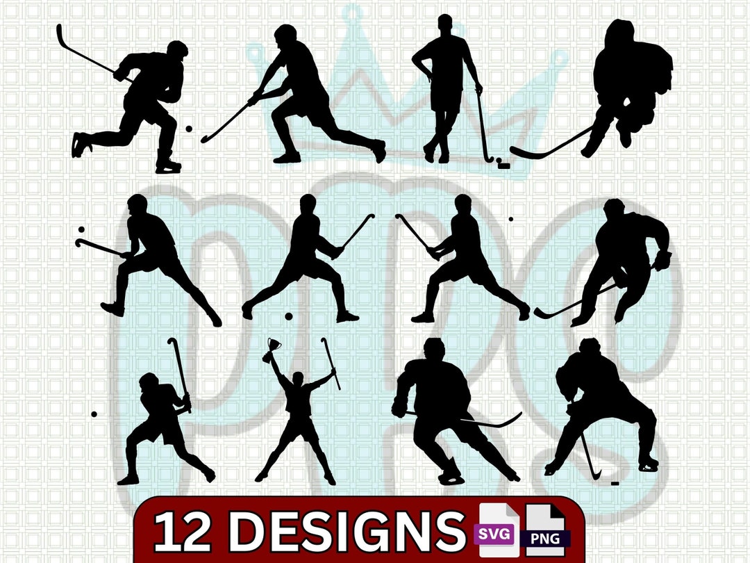 Field Hockey Player SVG PNG, Field Hockey SVG, Vector, Silhouette ...