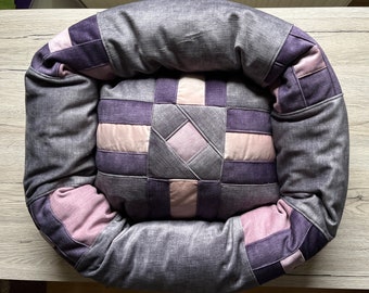 Hundebett / Katzenbett aus Patchwork