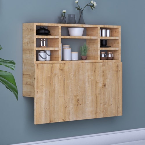 Murphy Folding Table Wall Mounted Table Dining Table Etsy