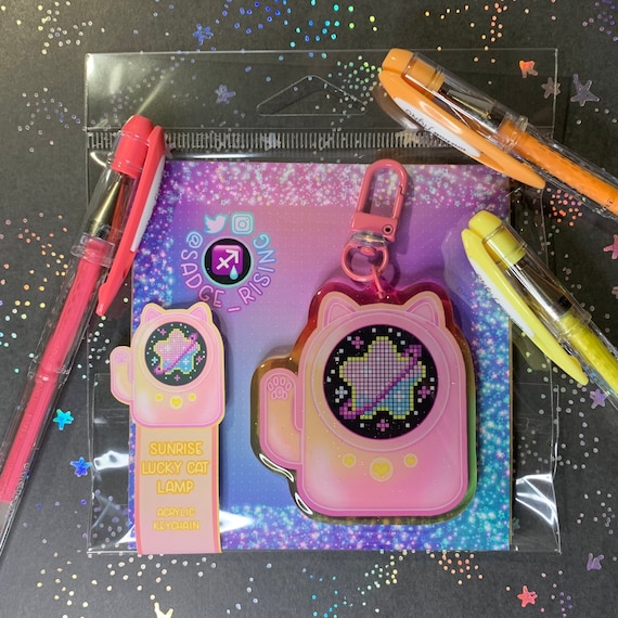 Clip on Acrylic Pen Charm
