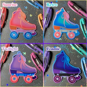 Roller Skate Vinyl Sticker