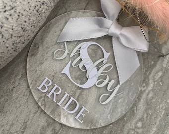 Bride/Bridesmaid Wedding Hanger tag | Wedding Hanger | Bridesmaid | Wedding Dress | Dress Hanger | Wedding | Maid of Honour