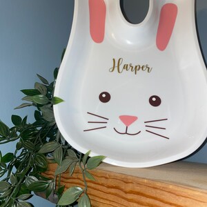 Personalised Easter Bunny Treat Plates image 3