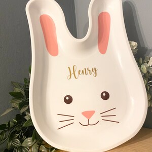 Personalised Easter Bunny Treat Plates image 5