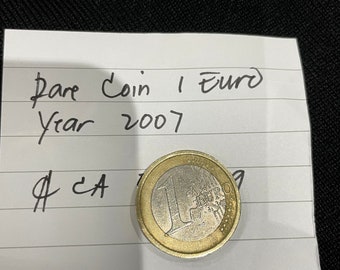 Moneda 1euro año 2007