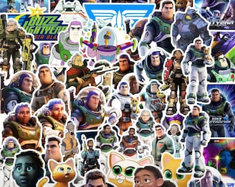 5 Lightyear Mystery Stickers