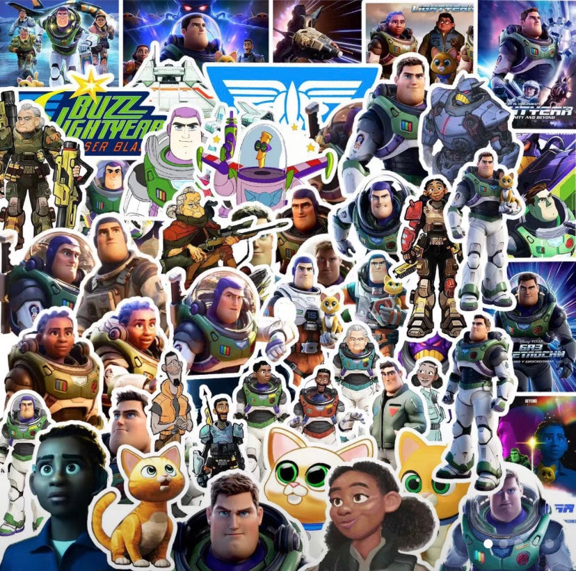 5 Lightyear Mystery Stickers
