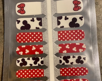 KIDS 100% Nail Polish Wraps: Mouse Dots