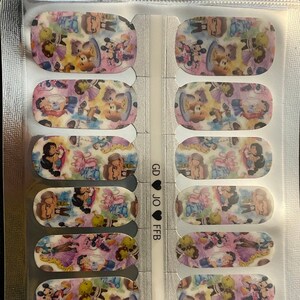 ADULT 100% Nail Polish Wraps- Happily Ever After