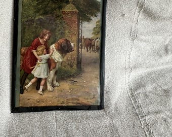 Un guardián leal, de Arthur John Elsley. Impresión giclée enmarcada con cristal.