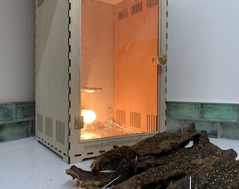 Biltong Maker Box: Family Biltong Factory with Clear Acrylic Door