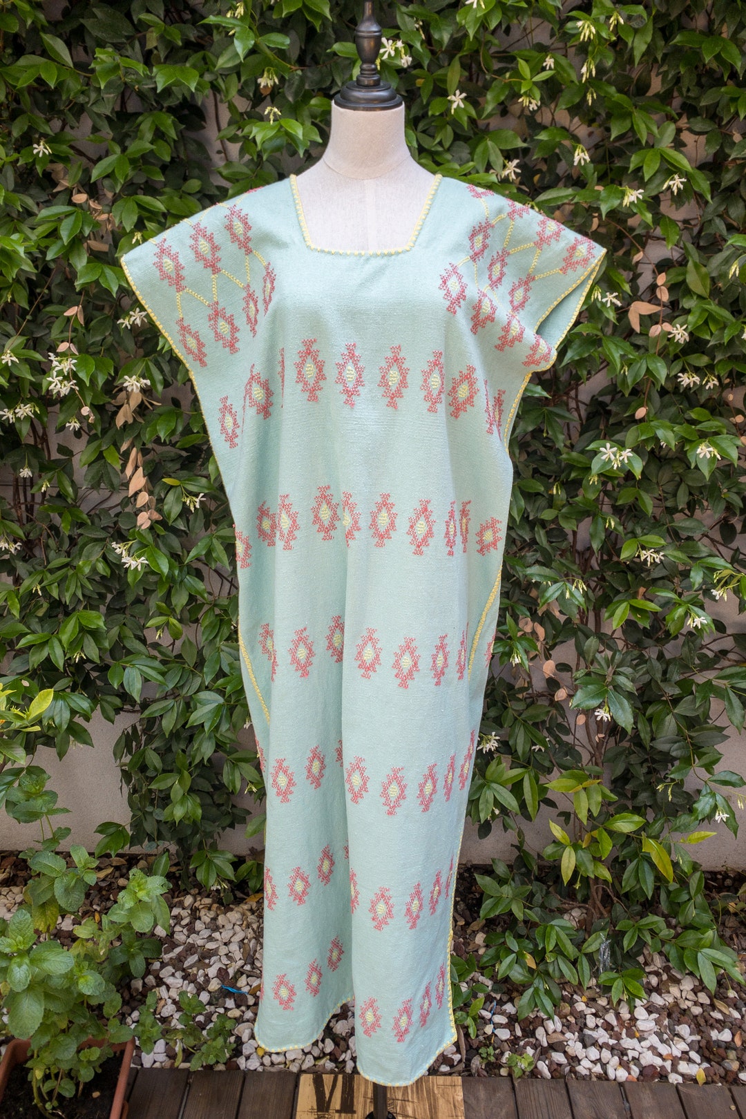 Mexican Huipil, Mexican Kaftan, Amuzgo Huipil, Oaxaca Huipil, Oaxaca