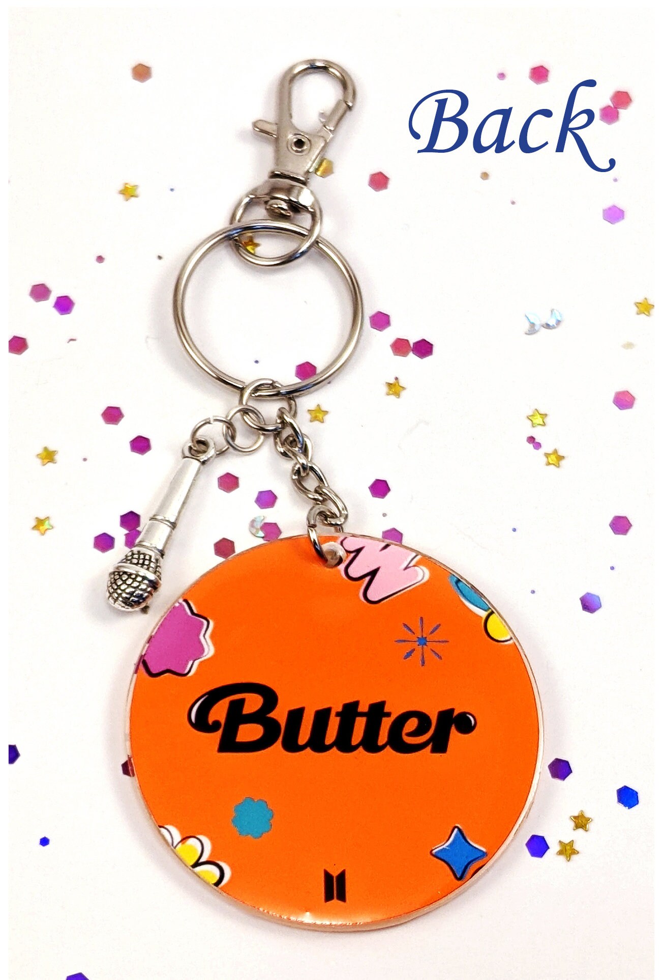 BTS Butter Keychain BTS Keychain Bts Butter Keyring Butter Etsy