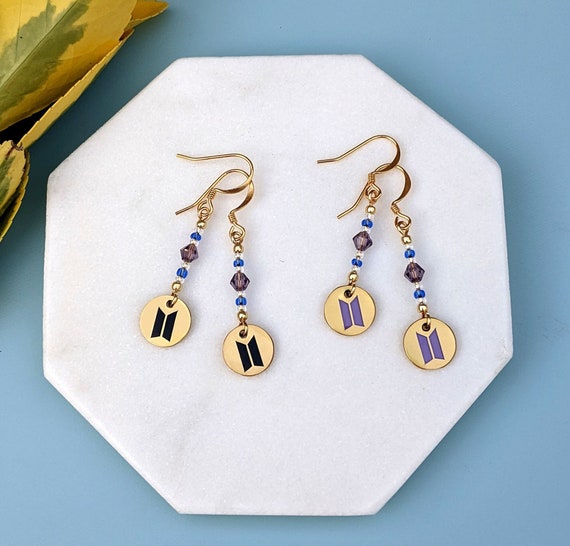 Bangtan earrings discount