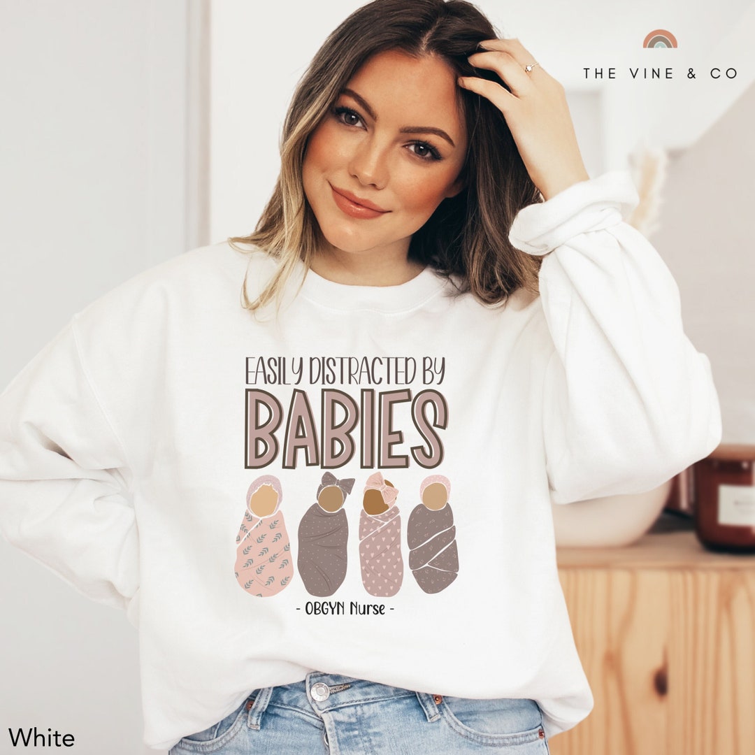 Boho OBGYN Nurse Gift OB Nurse Sweatshirt Obstetrics Nurse - Etsy