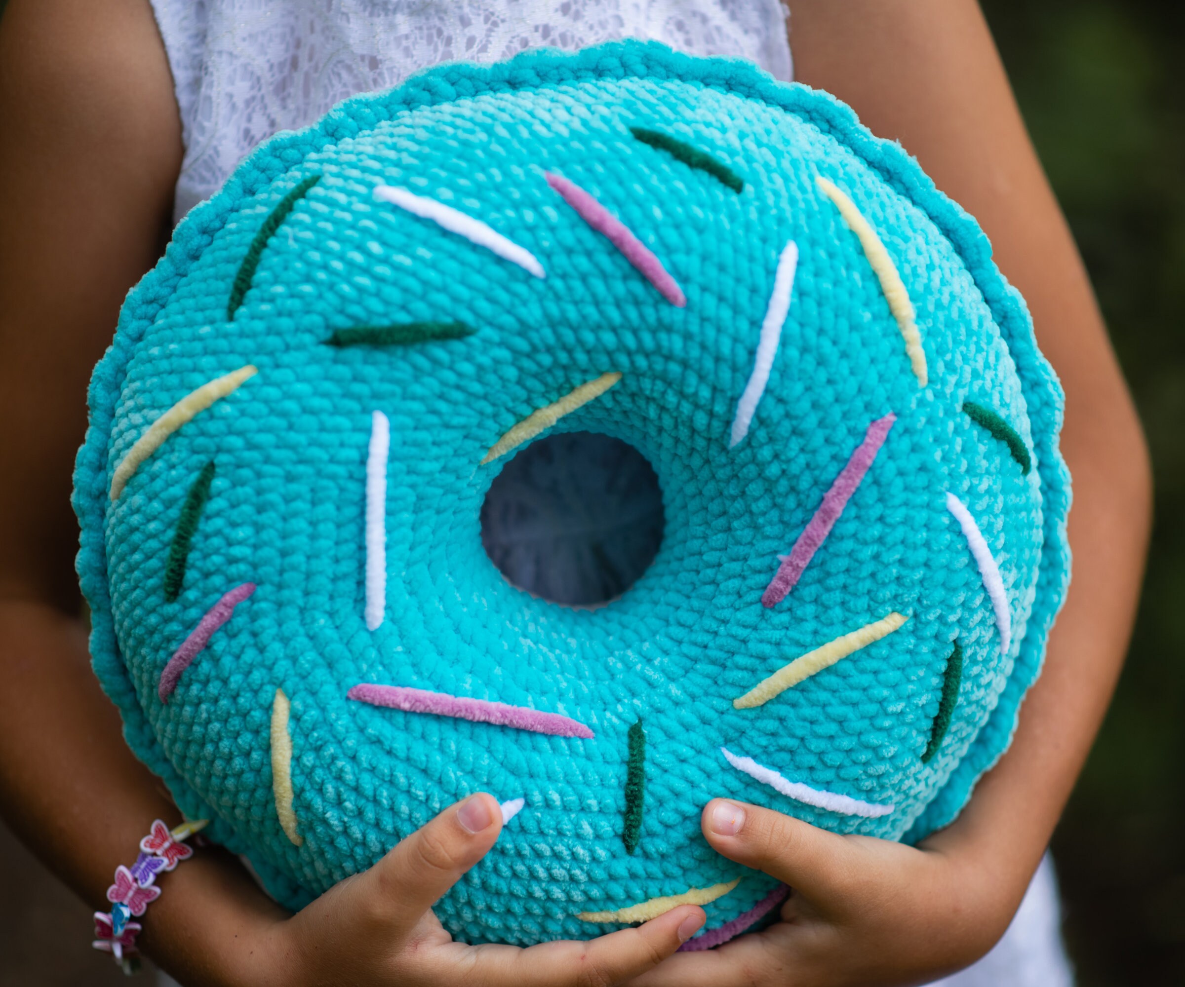 Crochet Pattern Donutpillow Plush Pattern Donutpillow Easy Etsy
