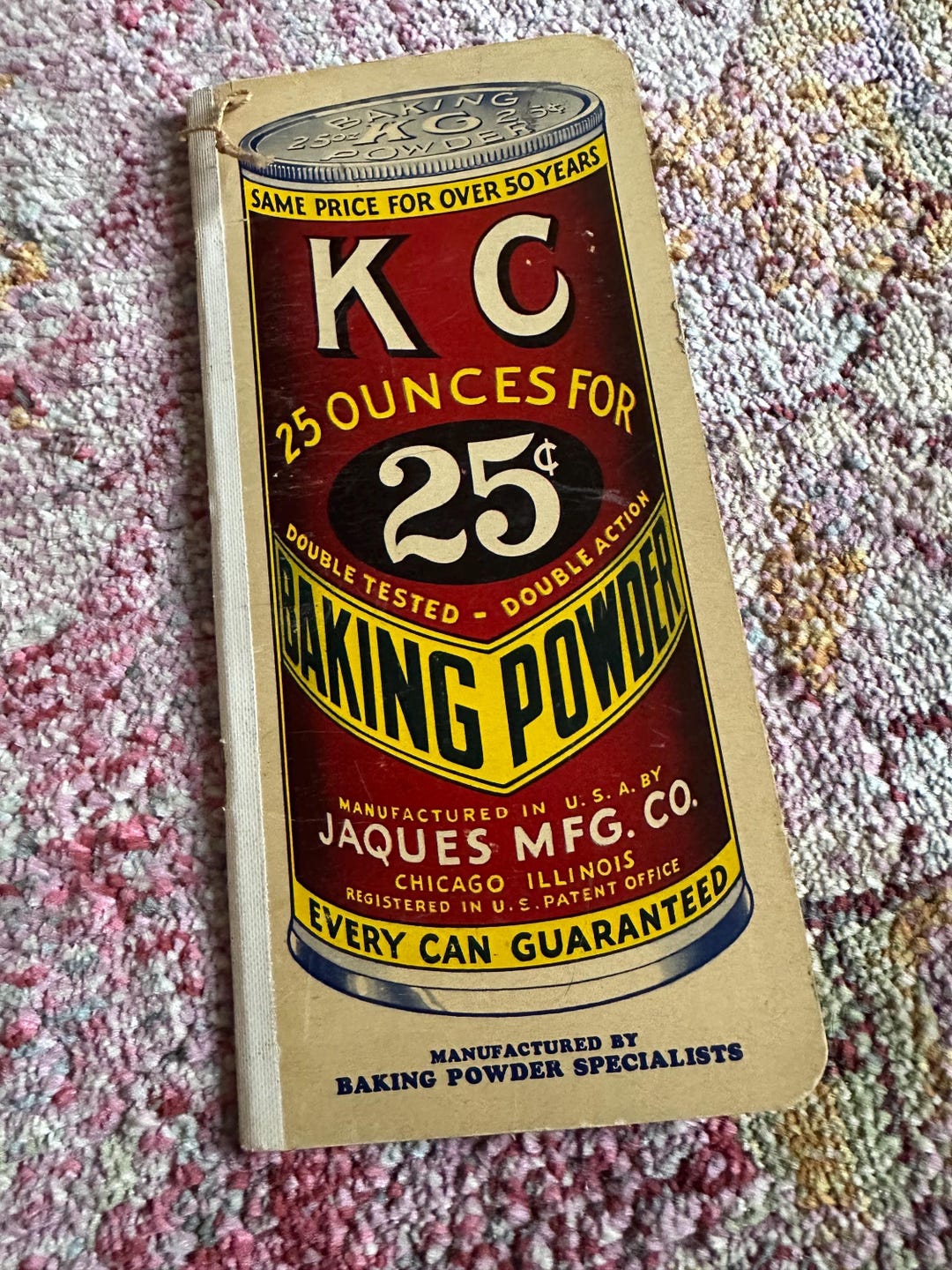 Vintage KC Baking Powder Grocer’s Want Book - Etsy