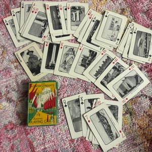 Cartas de baralho da Feira Mundial de Chicago de 1934