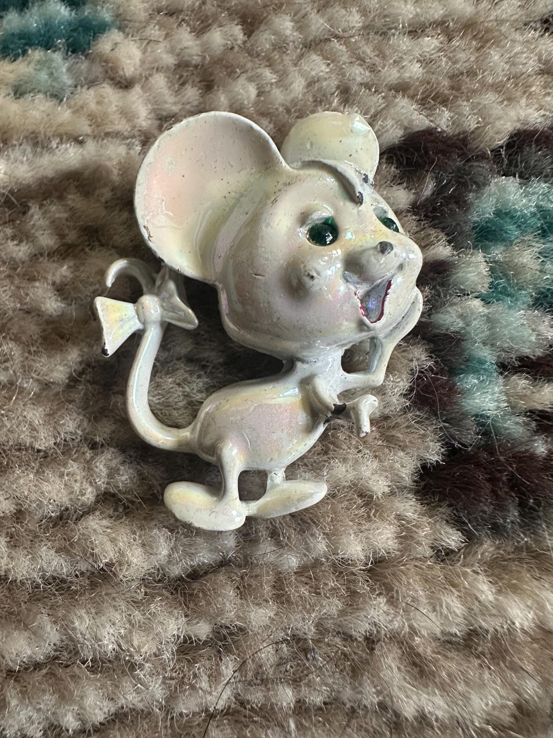 Vintage Mouse Pin - Etsy