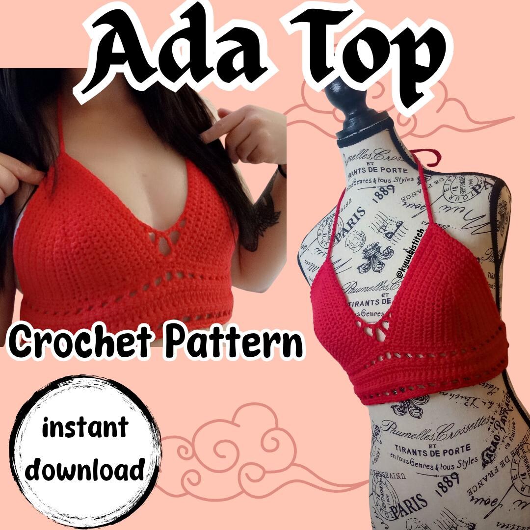 Ada Top Crochet Pattern - Etsy