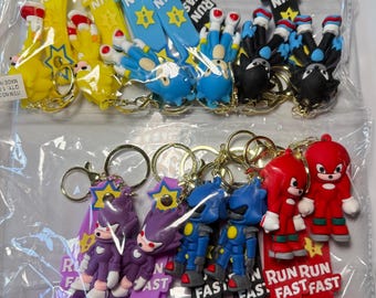 Sonic Character Keychains