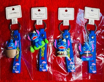 Stitch Keychain: Lilo & Stitch Alien Charm