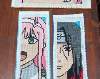 naruto bookmark etsy