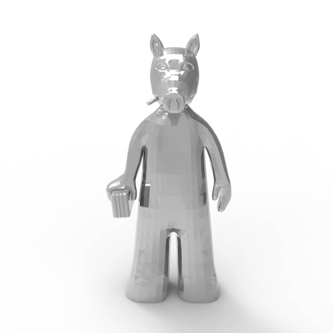The Quasimoto Full Body Pendant